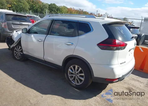 2019 Nissan Rogue Sv из США, поврежденный, VIN KNMAT2MT6KP535582